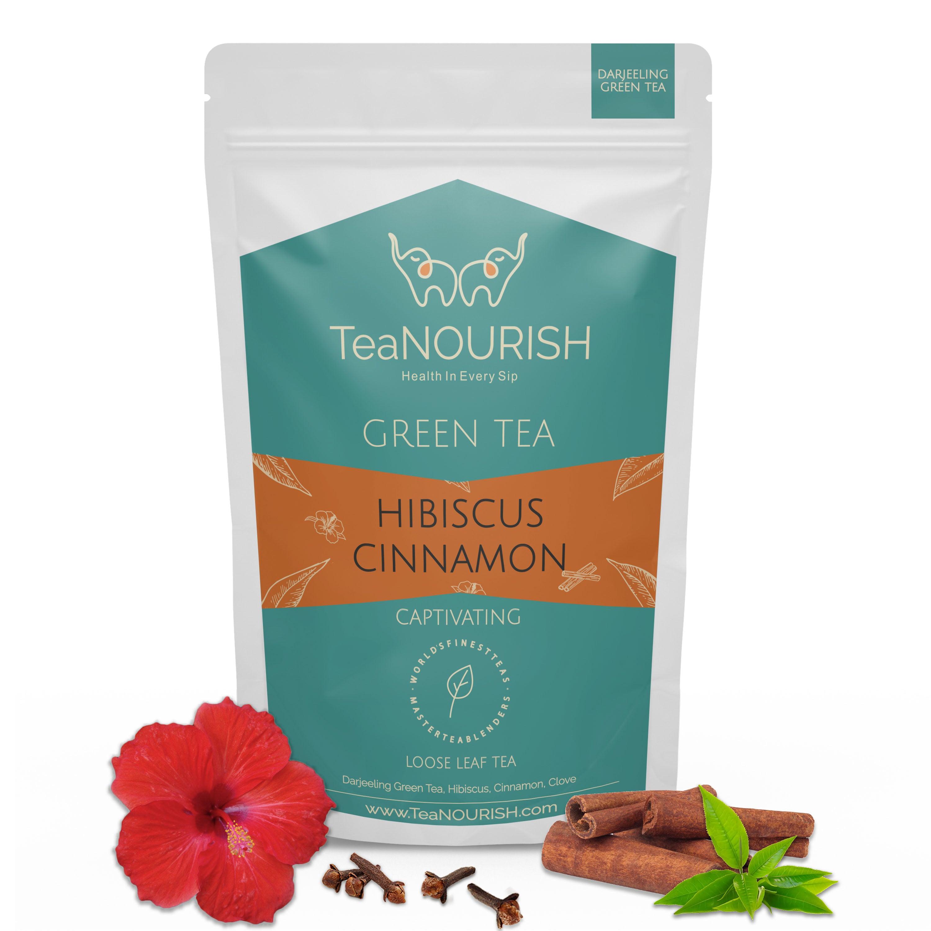 Hibiscus Cinnamon Green Tea Product Picture