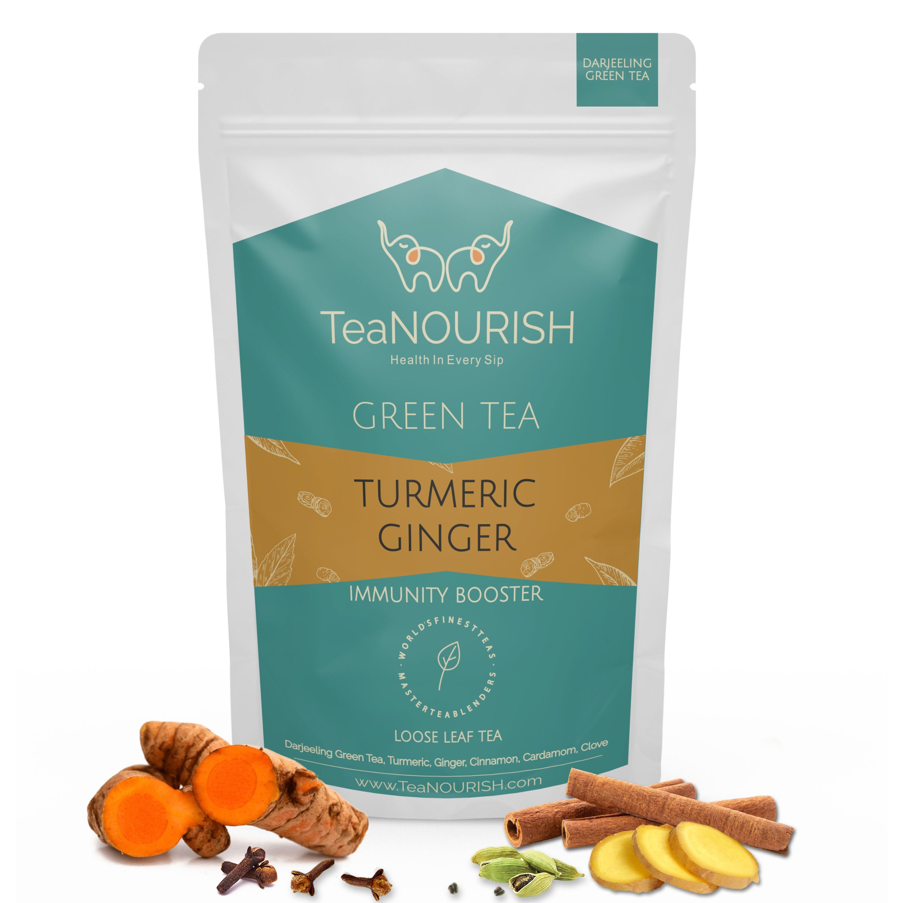 Turmeric Ginger Green Tea Product Picture