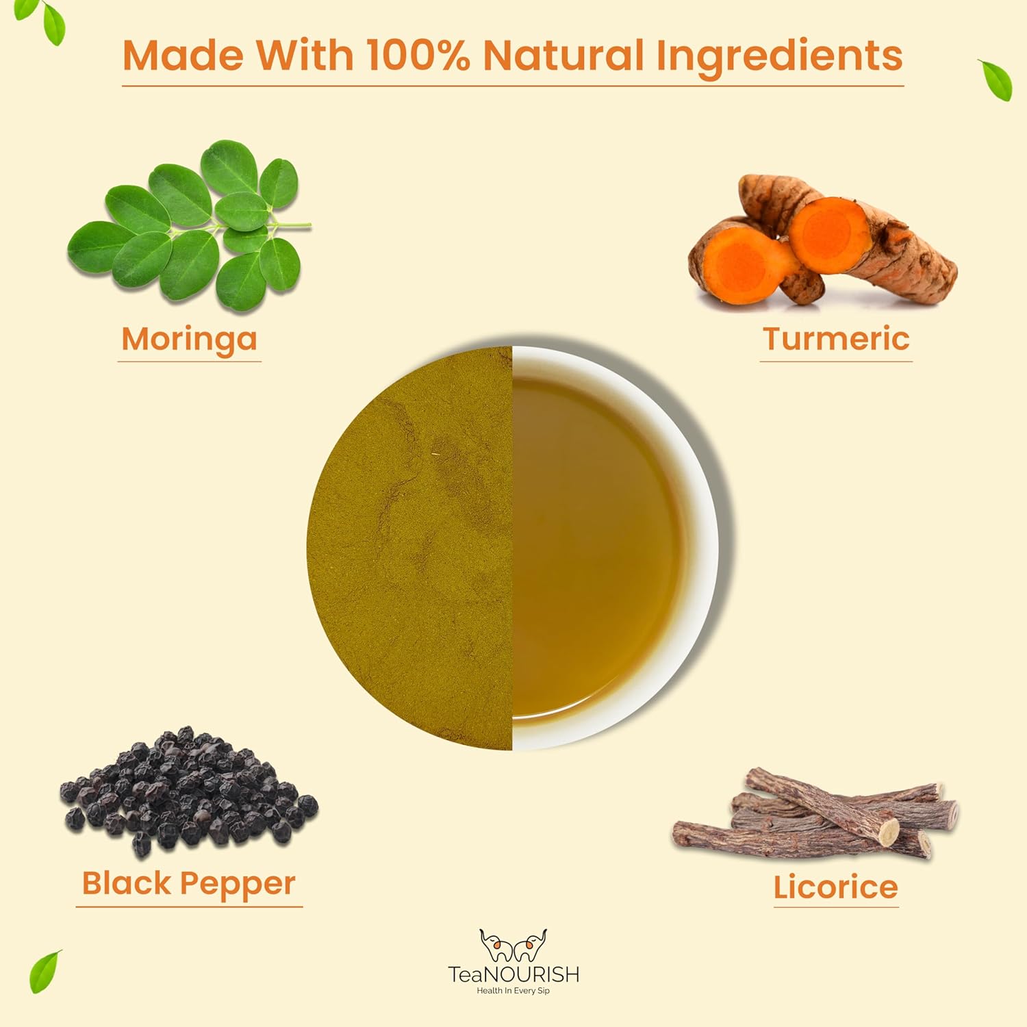 Turmeric Moringa Latte
