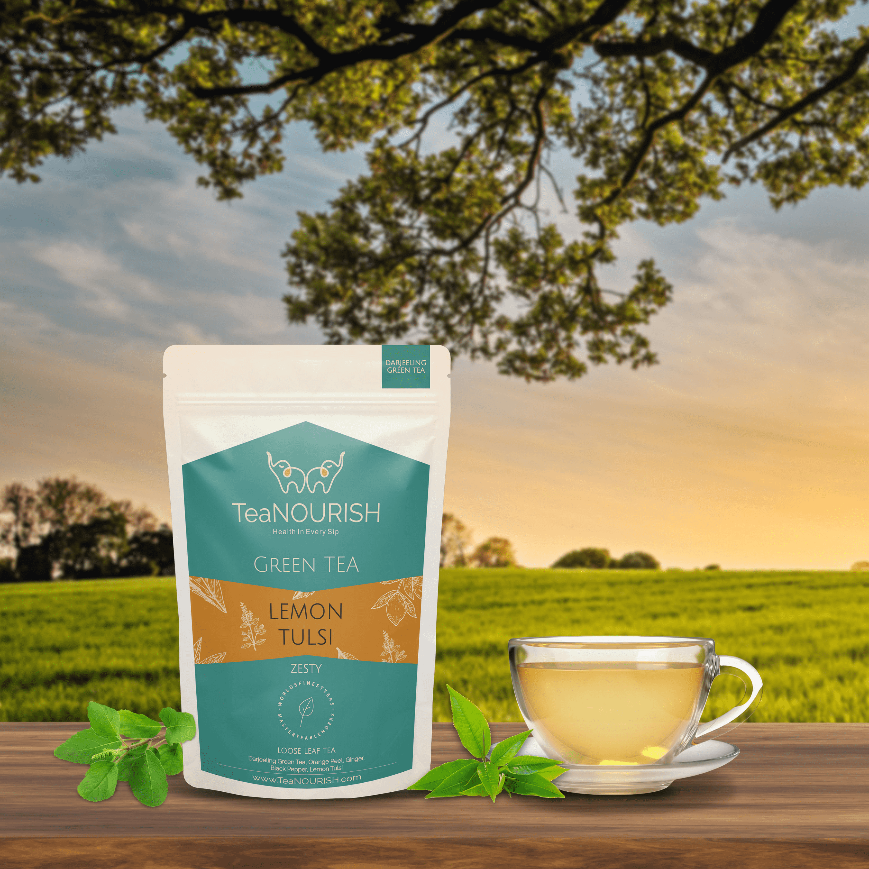 Lemon Tulsi Green Tea Product Picture