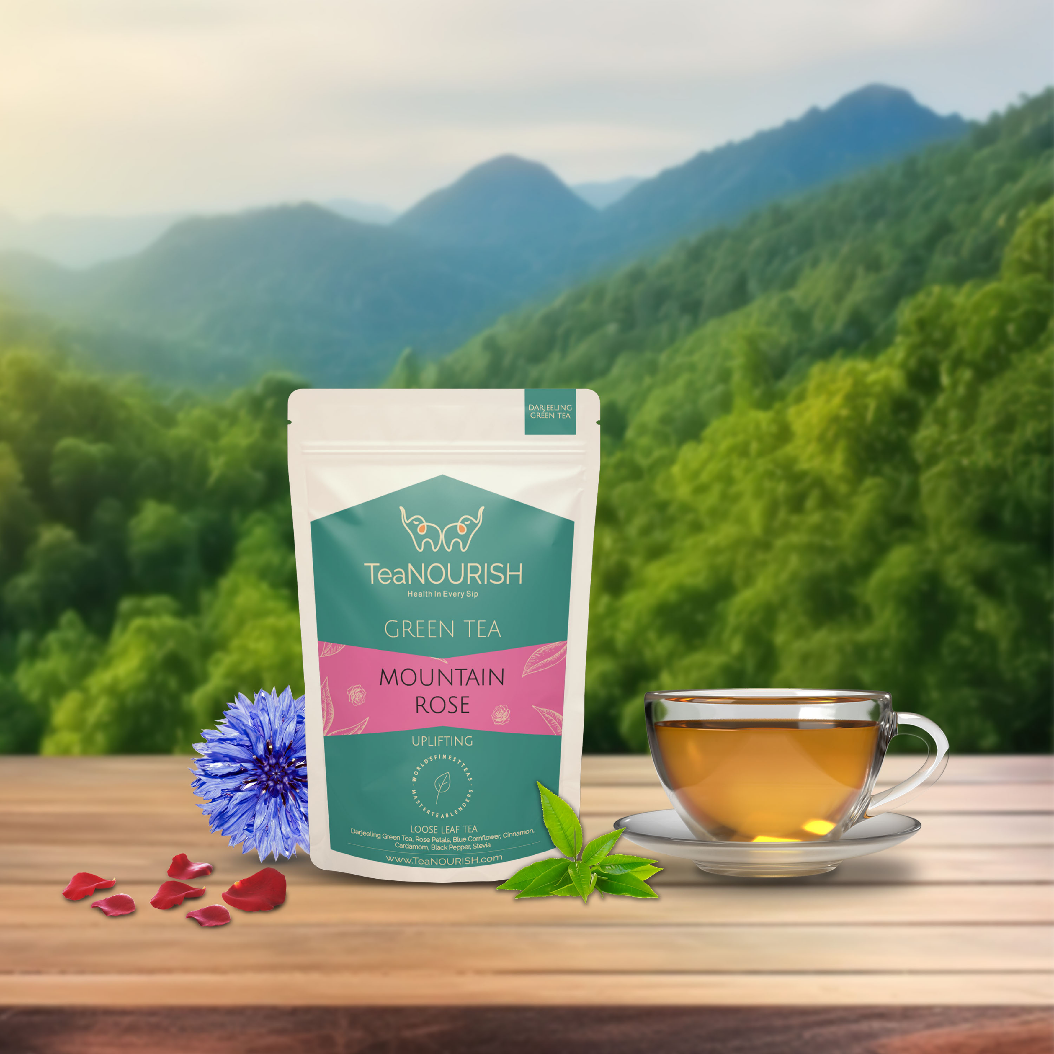 Mountain Rose Green Tea Product Picture