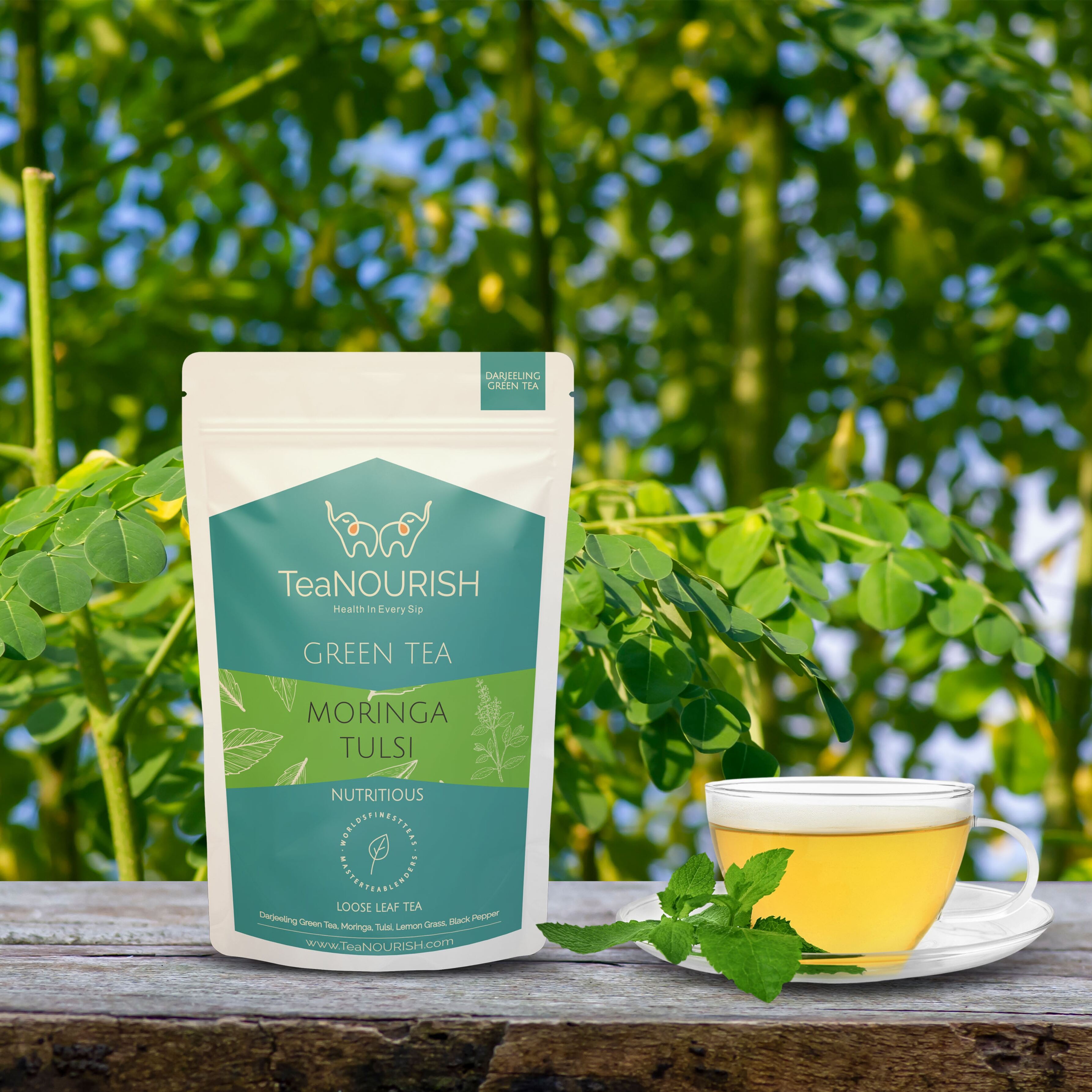 Moringa Tulsi Green Tea Product Picture