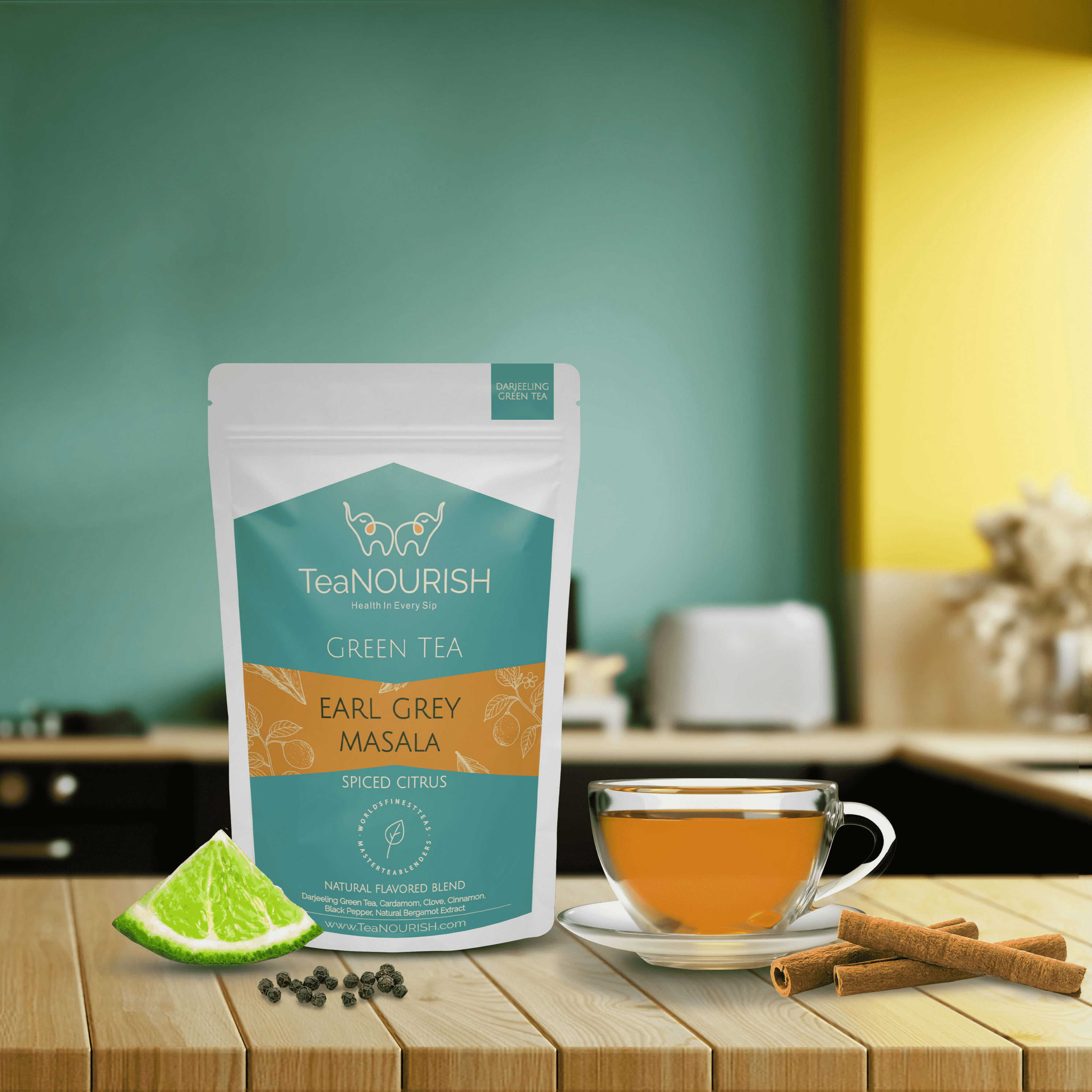 Earl Grey Masala Green Tea Product Picture
