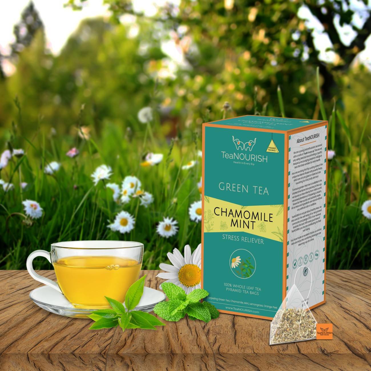 chamomile tea with honey