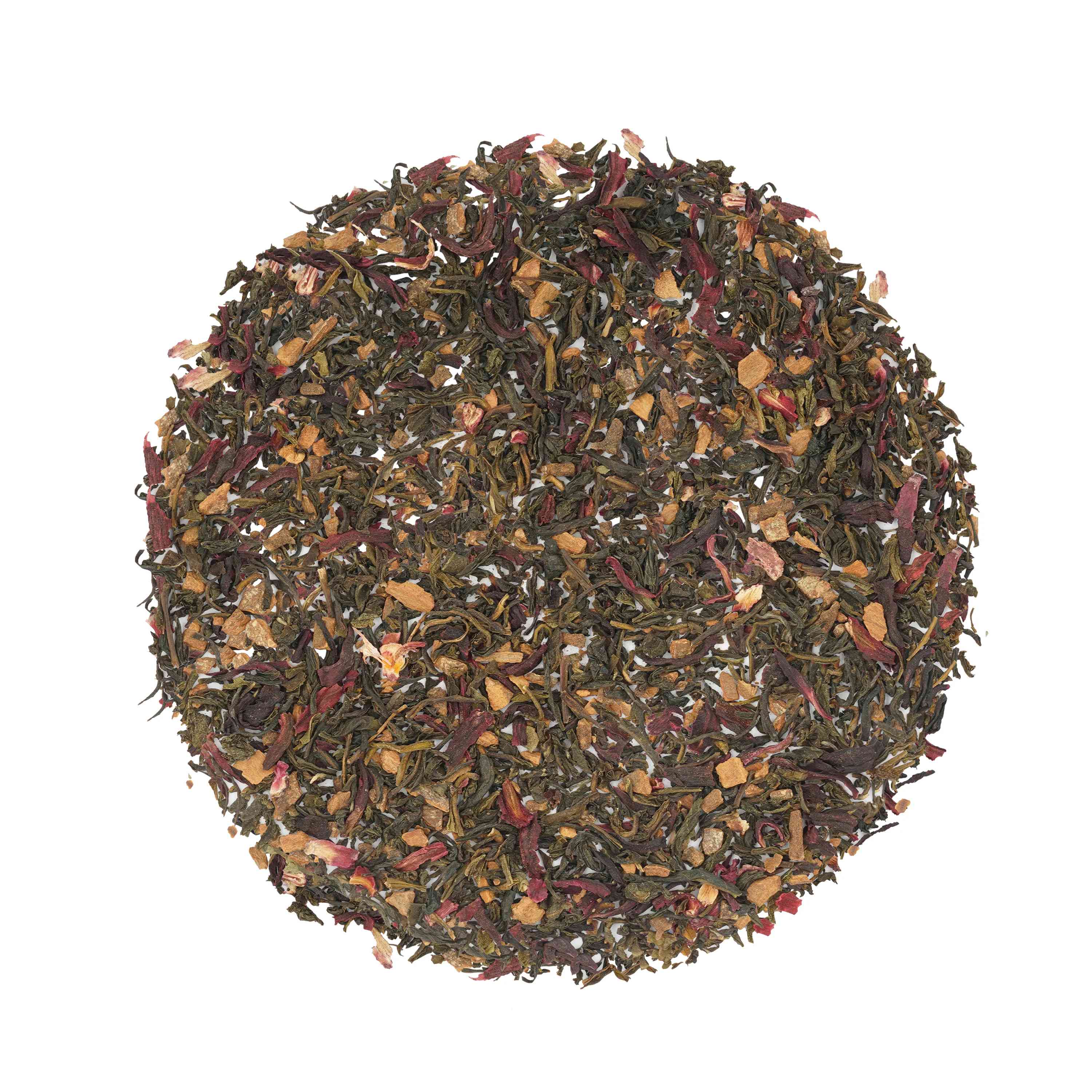 Hibiscus Cinnamon Green Tea