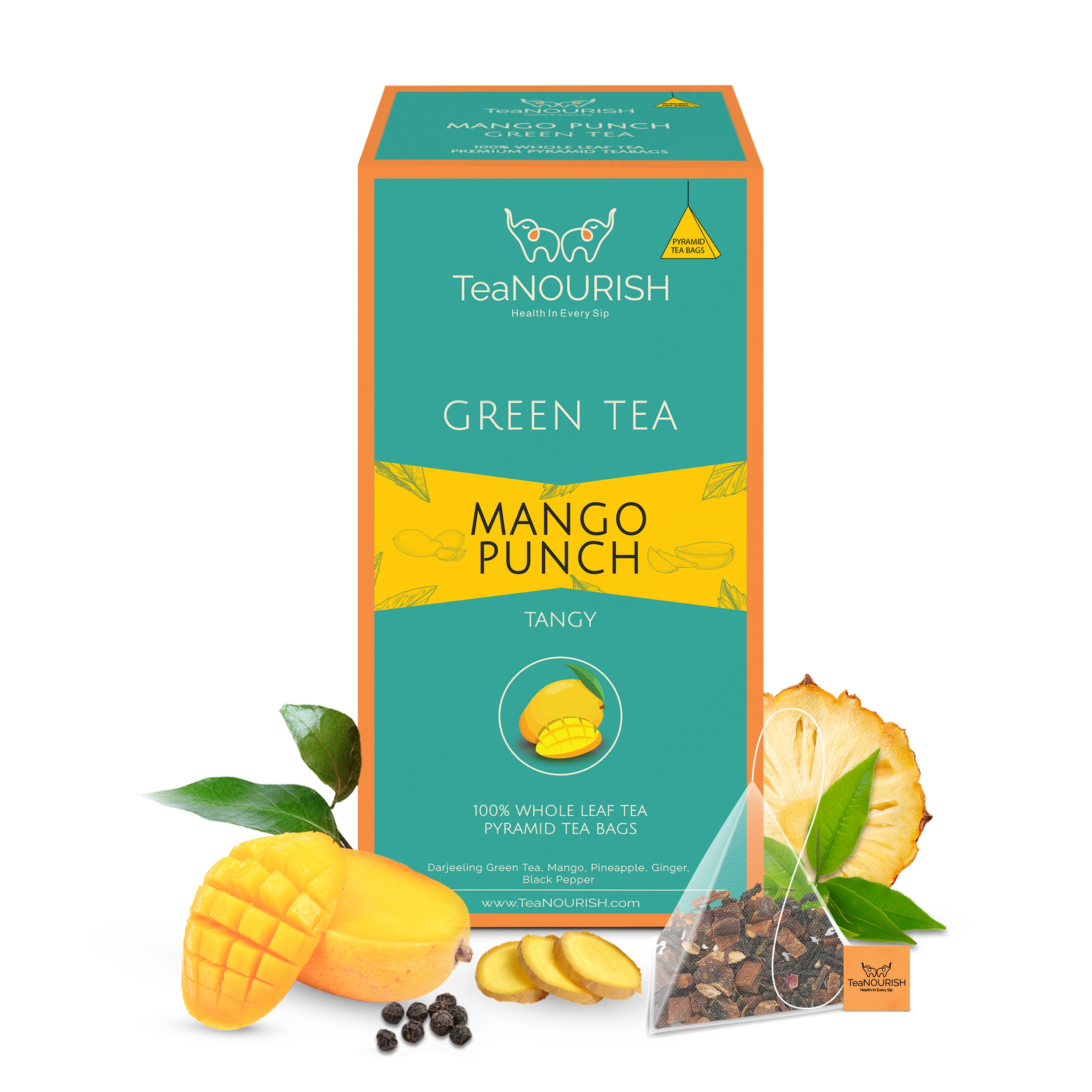 Mango Punch Green Tea - 20 Tea Bags