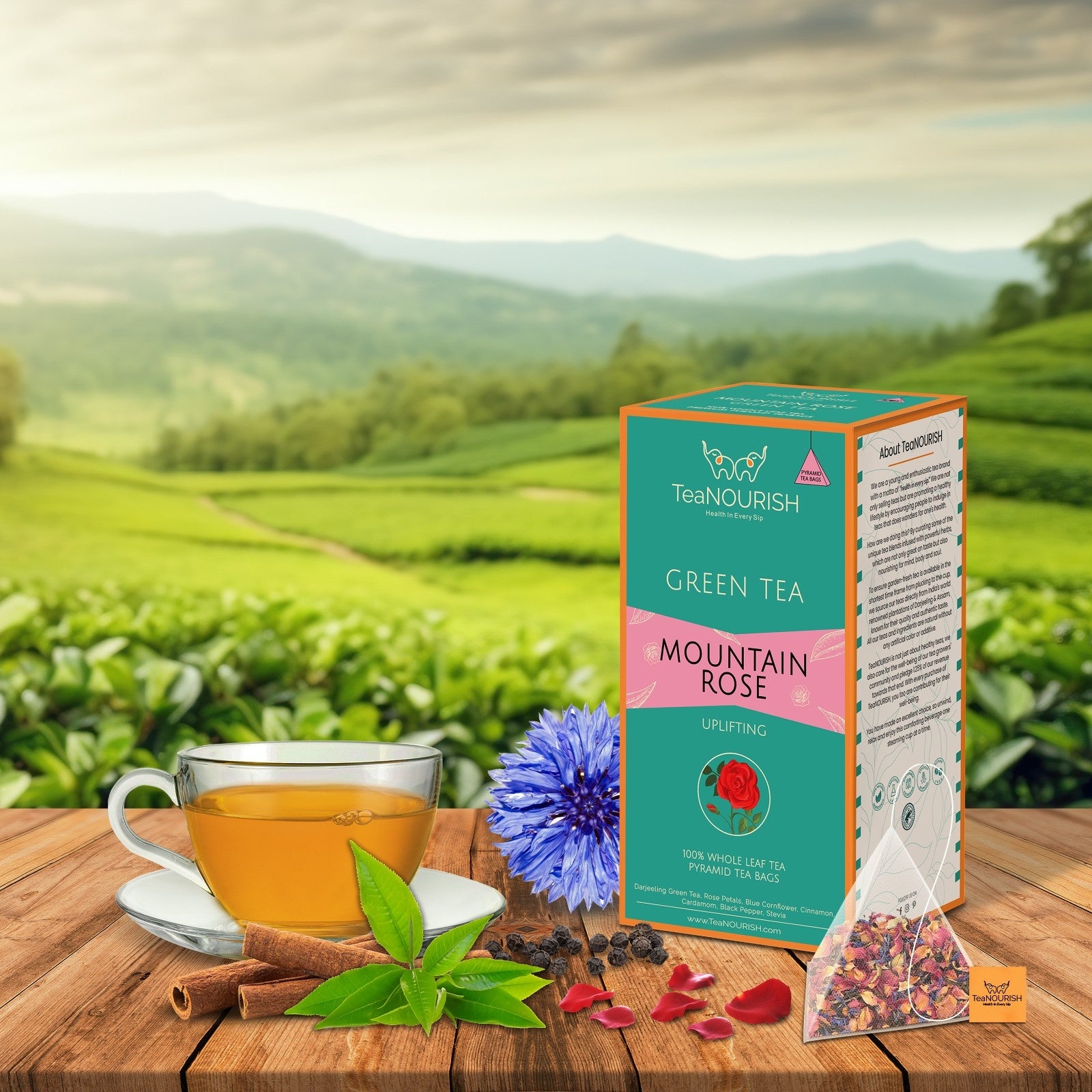 Mountain Rose Green Tea