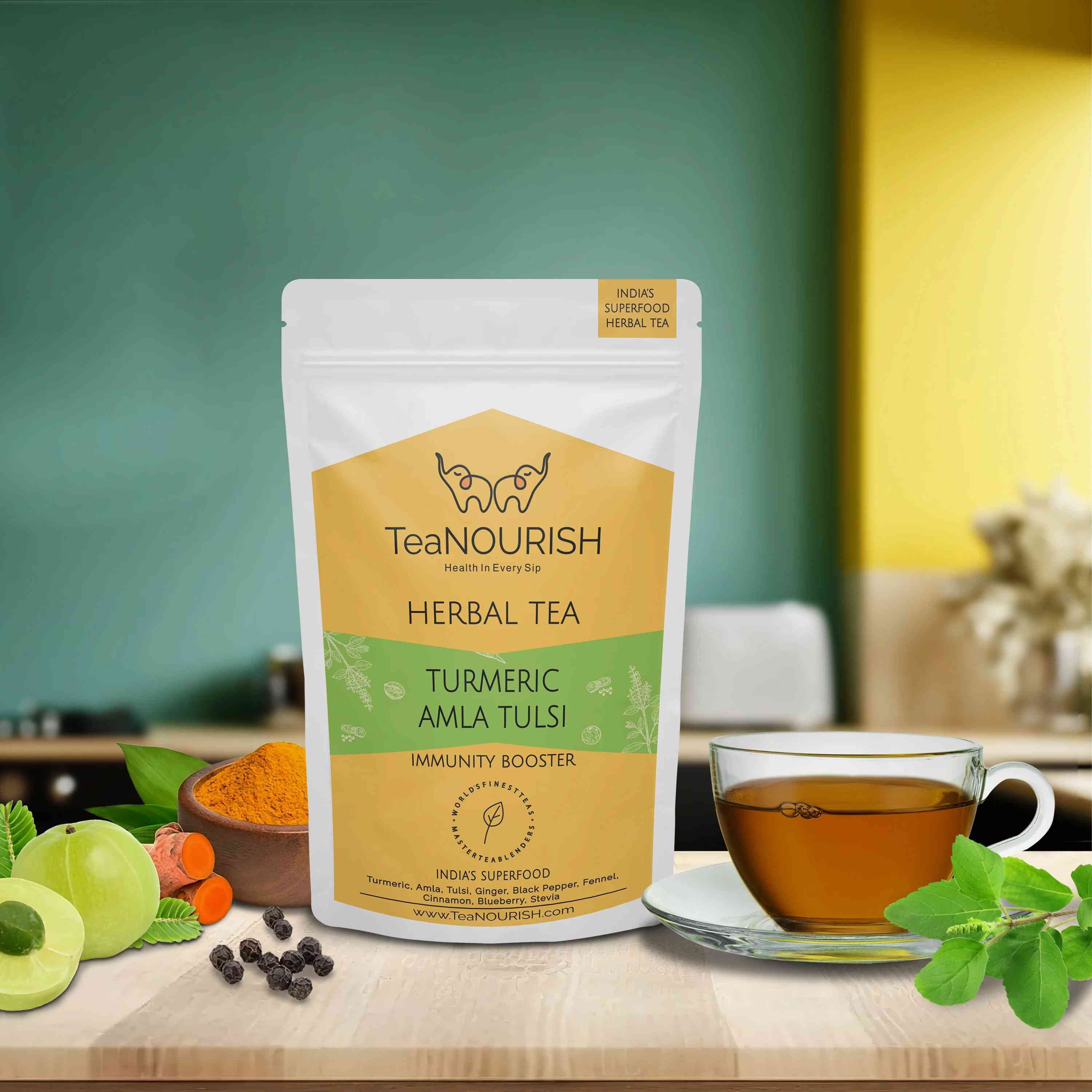 Turmeric Amla Tulsi Herbal Tea Product Picture