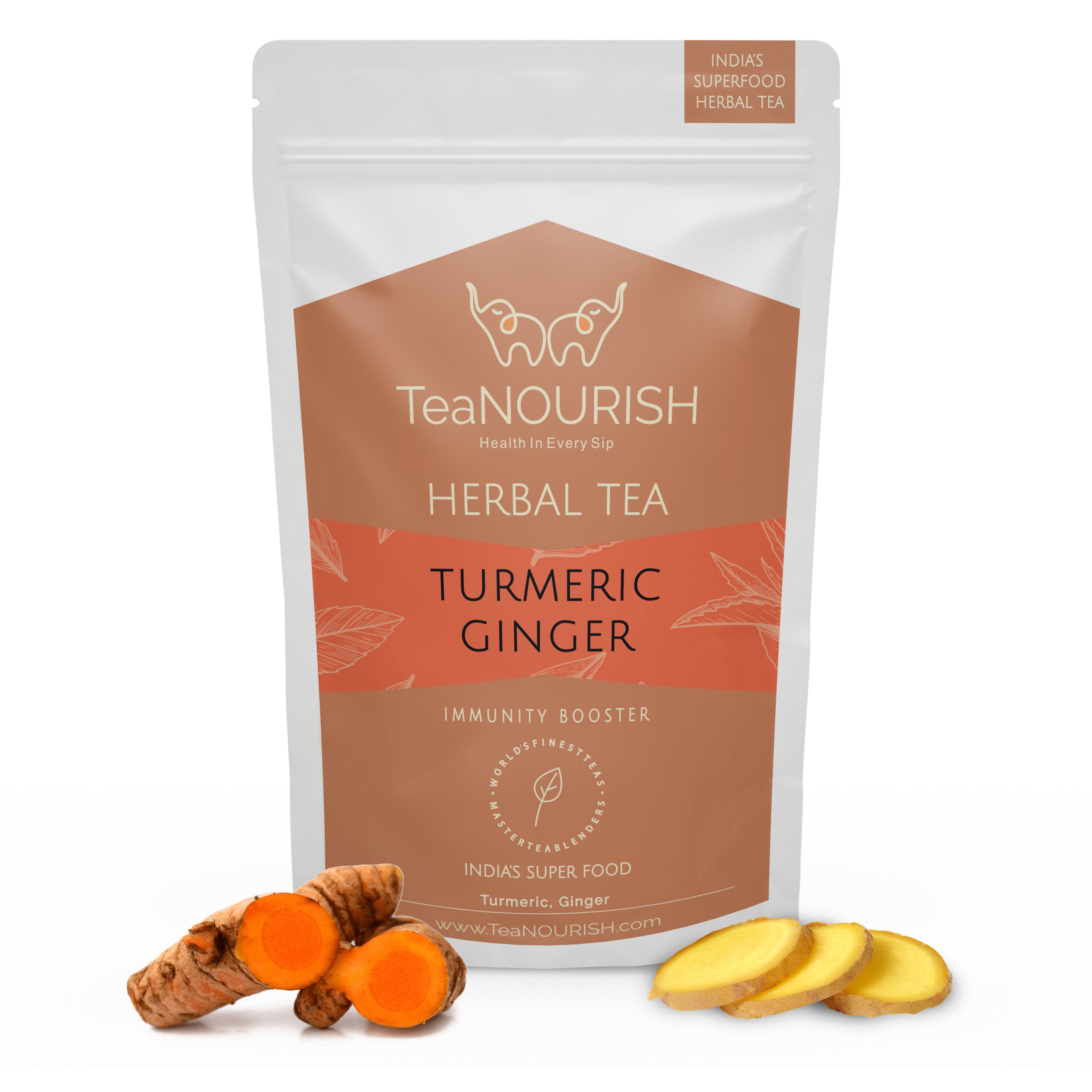 Turmeric Ginger Herbal Tea Product Picture