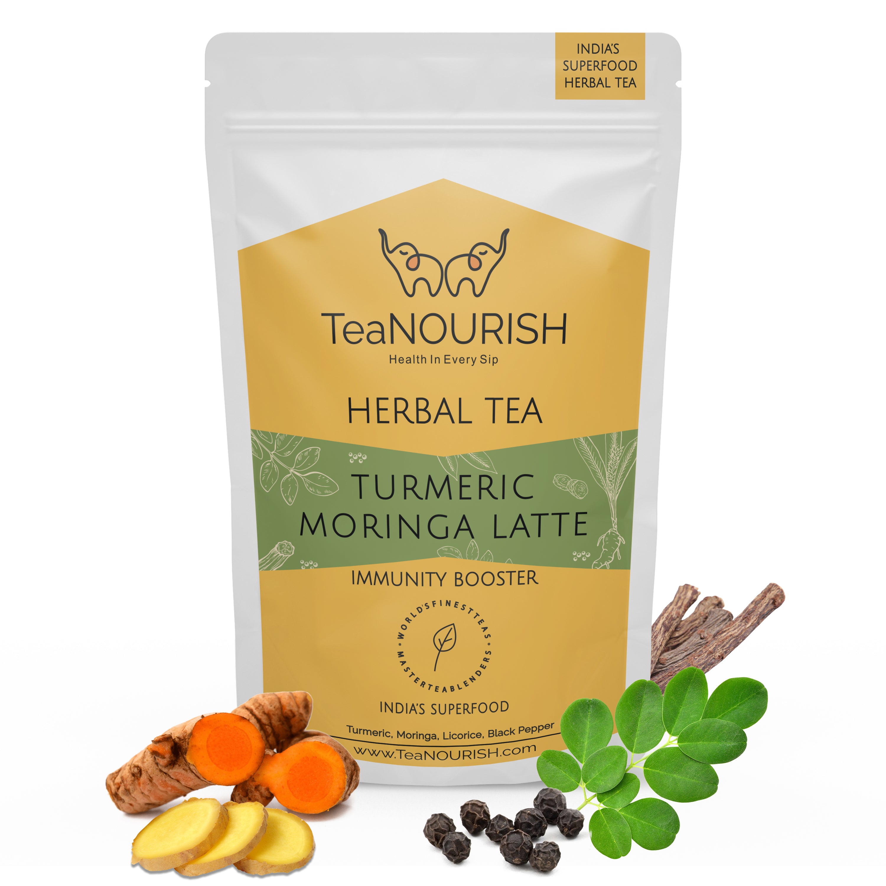 Turmeric Moringa Latte